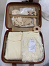 蘭咖小熊（Lan Ka xiao xiong）高端嬰兒禮盒套裝新生兒衣服用品大全初生剛出生寶寶滿月見(jiàn)面禮物 妮妮的米色花園A款嬰兒禮盒 59cm (0-3個(gè)月寶寶) 曬單實(shí)拍圖