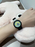 歌莉侑（GCCLIYO）手表女學(xué)生初中高中小眾品牌可愛(ài)多巴胺兒童卡通星星石英新款腕表 黑綠星星 曬單實(shí)拍圖