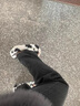 蠻丂重工高級感厚實INS小眾奶牛毛毛拖鞋冬季厚底增高外穿一字棉拖鞋 奶牛色 38（標(biāo)準(zhǔn)碼） 曬單實拍圖