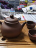 玉頤閣謝師禮宜興紫砂壺純手工茶壺泡茶國工范錫軍原礦段泥心經(jīng)懷隱壺 光款 260ml 曬單實拍圖