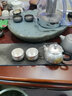 蘭亭紫苑 銀杯子手工純銀S999 品茗杯主人杯茶杯功夫茶具配件茶道家用禮品雛菊品杯（單只約63g） 曬單實(shí)拍圖