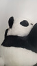 鷗咖諾小羊趴趴雙肩包女可愛卡通毛絨玩偶包多用小背包兒童禮物包送女友 熊貓 曬單實拍圖