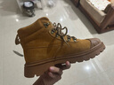 駱駝（CAMEL）2024秋季新品大黃靴馬丁靴男女戶外休閑工裝鞋子高幫厚底鞋2674 曬單實拍圖