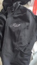 FILA 斐樂官方短款外套女秋季新款時尚刺繡開衫衛(wèi)衣夾克上衣 正黑色-BK M 曬單實拍圖