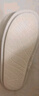 內(nèi)泊【超舒服】乳膠棉麻拖鞋男士春秋超大碼防滑防臭亞麻布拖鞋女米43 曬單實(shí)拍圖