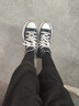 匡威（Converse）女鞋男鞋帆布鞋Run Star秋季新款高幫運動(dòng)鞋厚底增高休閑鞋 166800C黑白厚底增高 經(jīng)典百搭 35.5 曬單實(shí)拍圖