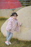 巴拉巴拉童裝兒童羽絨服冬裝男女童保暖外套寶寶上衣舒適戶(hù)外潮款 夢(mèng)幻粉60338-白鴨絨 110 充絨量44g 曬單實(shí)拍圖