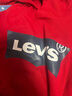 Levi's 李維斯童裝男女童連帽經(jīng)典蝙蝠標衛衣春秋純棉兒童舒適針織上衣 辣椒紅 150 /72 【建議身高140-152cm】 曬單實(shí)拍圖