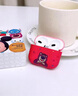 SUPER MOUSE可愛(ài)新款蘋(píng)果AirPods4代耳機(jī)殼Airpods3耳機(jī)套airpodspro2代軟殼2025款迪士尼1代全包防摔卡通潮牌 炫酷黑【繽紛米奇】硅膠軟殼丨不掉蓋 蘋(píng)果 AirPod 曬單實(shí)拍圖