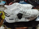 洛克華菲（Rock Fairwhale）新品板鞋男秋季低幫百搭小白鞋頭層牛皮休閑鞋潮流男鞋 白色 42 曬單實(shí)拍圖