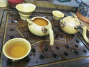 陶立方 宜興紫砂段泥仿木茶壺西施側把壺茶漏茶杯品茗杯功夫茶具禮盒裝 貴妃側把壺套裝 曬單實(shí)拍圖