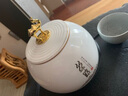 鼎藝 絲路茶葉罐密封罐茶罐普洱茶葉罐空盒定制禮盒大號儲存罐茶葉盒 絲路白色小號單罐-簡(jiǎn)裝 曬單實(shí)拍圖