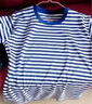 JEEP SPIRIT?；晟滥畜w能服藍白條紋短袖t恤套裝上衣25年t血速干男運動(dòng)男裝 ?；陠味?袖 XS A 160/84-88 曬單實(shí)拍圖
