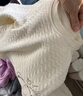 拉比童裝嬰兒內(nèi)衣套裝秋冬男女寶寶夾絲保暖秋衣秋褲2套 夾絲肩開服2套裝-粉紅 90 曬單實拍圖