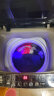志高（CHIGO）7.5公斤家用全自动洗衣机大容量租房公寓智能波轮洗脱一体机带风干功能XQB75-2010咖啡金 实拍图