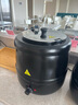祺爾魅暖湯煲商用10L保溫粥桶湯鍋暖粥桶粥鍋電熱保溫鍋湯爐電加熱 10升黑湯煲（大口蓋）304內(nèi)膽 曬單實拍圖