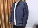 真維斯夾克男士春秋潮牌修身商務(wù)立領(lǐng)上衣服韓版潮流百搭休閑外套男 67002灰色 2XL 曬單實(shí)拍圖