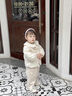 班喜迪女童羽絨服冬裝2025新款小童裝女寶寶輕薄白鴨絨冬季兒童棉服外套 粉色 90 充絨量：29.5g 曬單實(shí)拍圖