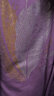 皮爾卡丹（pierre cardin）品牌【撿漏】純棉長(cháng)袖T恤女裝秋季新款洋氣中長(cháng)款百搭遮肚子打底 紫色 M 建議80-105斤 曬單實(shí)拍圖
