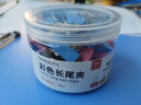 西瑪（SIMAA） 彩色長(zhǎng)尾夾票夾/金屬燕尾夾/票據(jù)夾子 辦公用品 強(qiáng)力夾 財(cái)務(wù)票據(jù)夾 彩色25mm-48只 曬單實(shí)拍圖