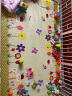 环保康乐儿童康乐爬行垫 韩国进口PVC宝宝地垫家用客厅泡沫双面婴儿童爬行毯 绿色天地 大号230*140*1.5CM 约13KG 实拍图