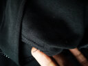 阿迪达斯（Adidas）外套男户外休闲时尚舒适防风夹克跑步透气运动服 TR30J5-CBW 黑色连帽夹克 S 实拍图