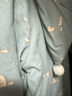 乖奇熊男女寶寶夾棉連體衣冬季保暖嬰兒哈衣爬服外出連帽棉服冬裝 曬單實拍圖