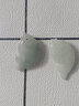 金玉蘭香翡翠玉石diy散珠天然A貨翡翠小魚手工編織配珠金魚配件 約30*15*8mm 曬單實(shí)拍圖