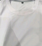 南極人短袖男夏季冰絲涼感華夫格半袖上衣男裝運動衣服t恤男白色3XL 曬單實拍圖