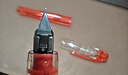 PLATINUM日本白金PSQC-400/PSQ300透明鋼筆Preppy彩墨鋼筆辦公書寫學(xué)生用鋼筆 03 F尖透明紅色桿【自帶墨囊顏色隨機(jī)+吸墨器】 曬單實(shí)拍圖