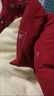 啄木鳥棉服女棉衣女外套女2022年新款亮面羽絨棉服女冬季休閑氣質(zhì)棉襖加絨加厚保暖外套女士棉衣 紅色 L_建議95-110斤 曬單實拍圖