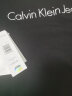 Calvin Klein Jeans夏季男女情侣中性年轻ck多色印花透气修身短袖T恤J320931 BEH-太空黑 XL （推荐160-175斤） 实拍图