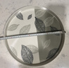 梵季（FANJI）歐式密胺水杯托盤圓形北歐茶盤放杯子的托盤水果盤家用托盤 圓形大號(hào)葉子托盤（直徑34cm） 曬單實(shí)拍圖