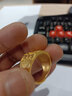 抖音同款鍍越南沙金戒指男 單身 個(gè)性潮流仿真福發(fā)財(cái)龍字鍍金戒指男生指環(huán) 久不掉色活口伸縮戒子 福字活口戒指寬15毫米重6克 活口 曬單實(shí)拍圖