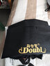 丹寶羅（Doubl） 拉丁舞服裝成人男舞蹈服字母標(biāo)上衣新款拉丁舞成人國標(biāo)練功跳舞 男 圓領(lǐng)字母標(biāo)黑色短袖 2XL 曬單實(shí)拍圖
