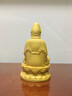 一木代傳觀(guān)音擺件手工工藝品家居佛堂觀(guān)世音菩薩小葉黃楊木汽車(chē)中控臺飾品 黃楊木 坐蓮凈瓶觀(guān)音 高10厘米 曬單實(shí)拍圖