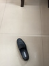 沙馳（SATCHI）男鞋新品高檔柔軟鹿皮皮鞋舒適套腳商務(wù)休閑鞋爸爸鞋 黑色 40 曬單實(shí)拍圖