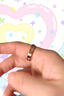 舒弗(LACHOUFFE)卡家同款戒指簡約百搭情侶對戒結(jié)婚戒指女520送女朋友禮物 玫瑰金6號 曬單實拍圖