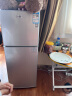 志高（Chigo）冰箱家用小型 102升双门宿舍租房小户型家用小冰箱冷藏冷冻双开门 节能保鲜低噪BCD-102A138JD银色 实拍图
