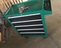 綠林汽修工具車(chē)多功能維修工具箱移動(dòng)工具柜 DA-25五抽工具車(chē)綠黑款 曬單實(shí)拍圖
