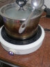 金正（NINTAUS）电磁炉家用电陶炉煮茶炒菜锅一体全套小型2024新款大功率电热炉 双环白色升级款 实拍图