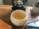 江南秋影大师级手工羊脂玉白瓷主人杯喝茶杯子个人专用单杯德化陶瓷茶杯 舍得罗汉杯 晒单实拍图