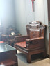 碧琉璃彌勒佛擺件家居客廳玄關(guān)喬遷新居開(kāi)業(yè)禮品笑佛大肚佛像佛教用品 坐擁百財佛小號36*24*28厘米 曬單實(shí)拍圖