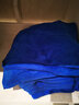 愛(ài)車(chē)安全之家洗車(chē)大毛巾吸水加厚細纖維干發(fā)抹布擦玻璃擦車(chē)巾汽車(chē)用汽車(chē)用品 (180*70cm)藍色約370g/條 曬單實(shí)拍圖