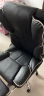 欧吉（OUJI） 欧吉电脑椅家用电竞沙发网红直播游戏座椅舒服久坐椅休闲办公书靠背椅 黑色+移动头枕+脚踏 实拍图