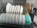 景航碗碟套裝陶瓷器餐具家用碗筷廚具碗具菜盤碟子吃飯盤子情侶套餐 圓形18件面碗（4碗4盤4勺4筷2面碗） 曬單實拍圖
