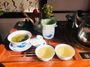 井瓷景德鎮(zhèn)玲瓏青花瓷功夫茶具整套裝高端茶杯送長(zhǎng)輩領(lǐng)導(dǎo)客戶(hù)喬遷禮物 吉祥如意玲蓋碗套裝 8件 曬單實(shí)拍圖