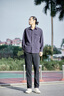 安踏（ANTA）男褲運動(dòng)褲速干褲2025秋季新款黑色針織輕薄透氣加絨直筒褲長(cháng)褲 【直筒-春秋版】基礎黑-2 L 曬單實(shí)拍圖