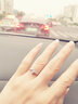 傾欣S925銀戒指女款仿鉆戒心形開口指環(huán)結(jié)婚活口戒子情人節(jié)送女友妻子 永恒開口戒指 曬單實拍圖