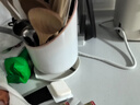 風(fēng)粵廚房瀝水筷子架可拆卸家用筷子筒餐具收納盒筷子簍創(chuàng  )意塑料筷子籠 加大加厚【櫻粉色】 易清洗 曬單實(shí)拍圖